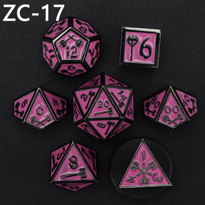 Đặt xúc xắc đa diện tùy chỉnh trò chơi xúc xắc nhập vai RPG Dungeon và Dragon Dice Set board game