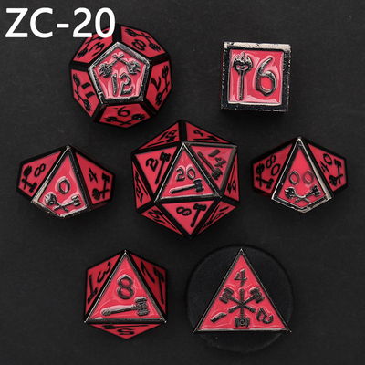 Đặt xúc xắc đa diện tùy chỉnh trò chơi xúc xắc nhập vai RPG Dungeon và Dragon Dice Set board game