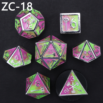 Đặt xúc xắc đa diện tùy chỉnh trò chơi xúc xắc nhập vai RPG Dungeon và Dragon Dice Set board game