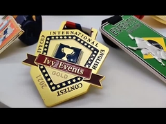 Huân chương kim loại marathon có thể được tùy chỉnh cho thiết kế miễn phí