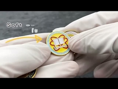 Nhãn kim loại kim loại đồng xu kim loại brooch không cần phải được mở mà không có giá của đồng xu kim loại.